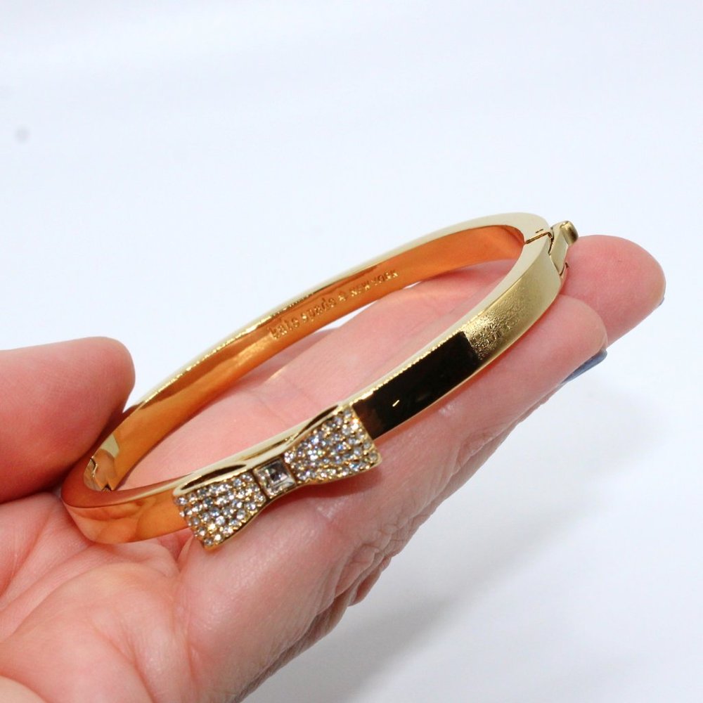 Kate Spade CZ Mini Box Bangle Bracelet - Picture 4 of 4